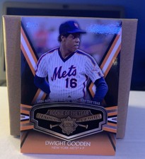 DWIGHT GOODEN 2013 Topps Commemorative ROOKIE OF THE YEAR TROPHY Relic #ROY-DG