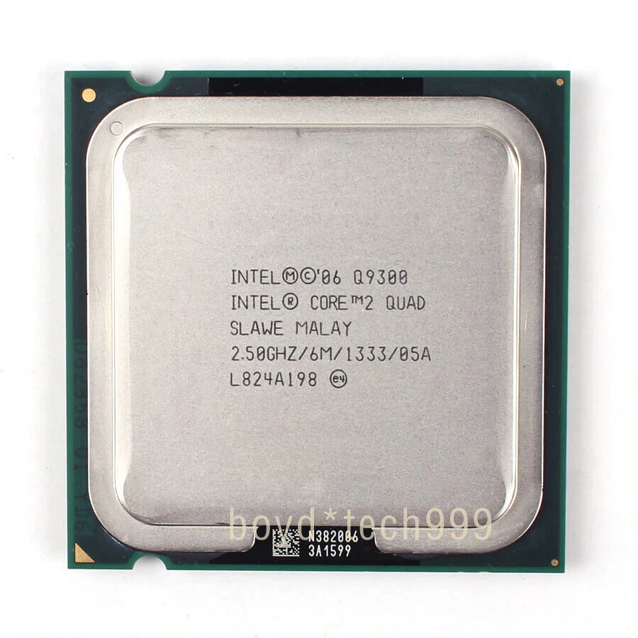 Intel Core 2 Quad Q9300 CPU 2.50GHz/6M/1333 SLAWE LGA775 Processor - Image 1 of 1