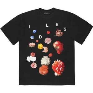 Idles 'Flowers' (Black) T-Shirt - NEW & OFFICIAL! - Picture 1 of 1