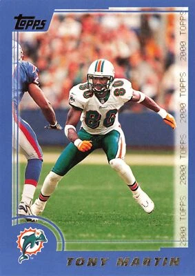 Tony Martin 2000 Topps #49 Miami Dolphins - Image 1 of 2
