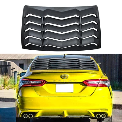 Cubierta de parabrisas de persiana de ventana trasera para Toyota Camry 2018 2019 2020 2021 sedán Foto 1 de 4