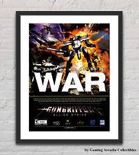 Gungriffon Allied Strike XBOX Glossy Promo Ad Poster Unframed G4544