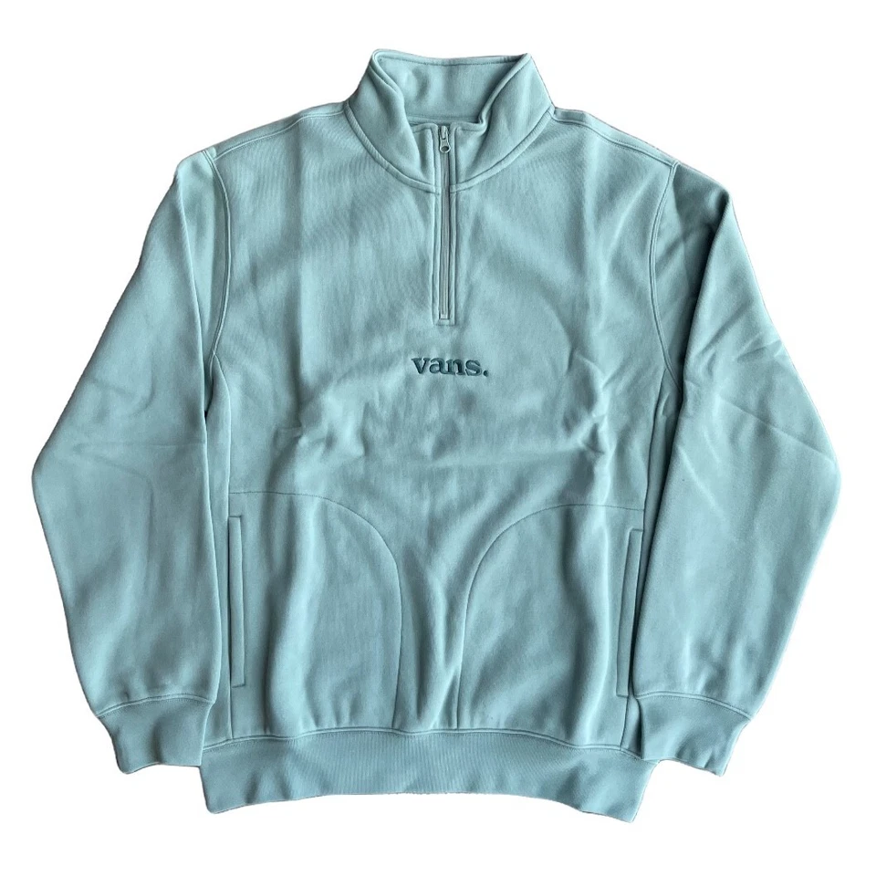 Nuevo Para Hombre Cuarto de Cremallera Baja Iceberg Verde Mediano Foto 1 de 1