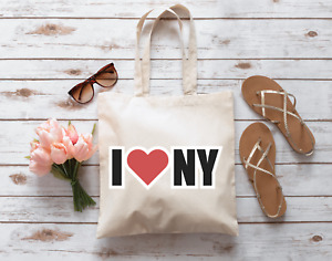 I heart love NY Tote Bag - Heartfelt Tribute to the Big Apple!