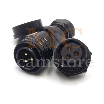 WEIPU SA20 Connector,3pins LED Power Signal Industrial Equipment Plug Socket 25A - Image 1 of 4