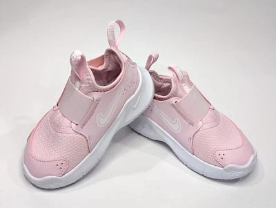 Nike Flex Runner 3 Pink Foam/White Toddler Girl's Slip On Shoes - Size 6/7C NWB - Image 1 of 4