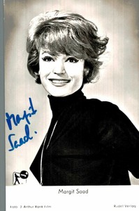 Margit Saad Original Signature Auf-Rüdel- Card No. 9456 E
