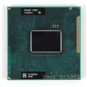 Intel Core i7-2620M i7 2620M Dual-Core CPU Processor 2.7 GHz 5 GT/s Socket G2 - Picture 1 of 2