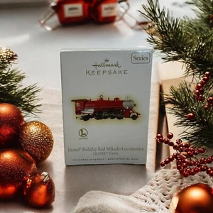 Hallmark Keepsake Ornament 2009 Lionel Holiday Red Mikado locomotora tren - Imagen 1 de 20
