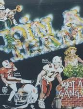 1991 Miami Hurricanes JOIN A TEAM Football MIAMI DADE POLICE Florida Poster Art