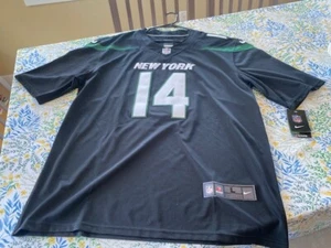 GO JETS! NY JETS DARNOLD #14 ON FIELD TRIKOT, NIKE, NEU MIT ETIKETT, LG - Bild 1 von 15