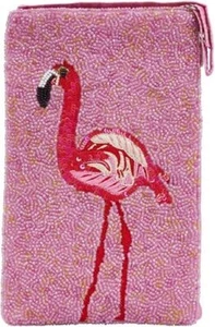 Bolso para teléfono celular o club Bamboo Trading Company Flamingo con separado - Imagen 1 de 1