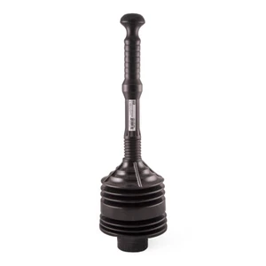 Supply Giant 12” Plastic Handle Heavy Duty Accordion Toilet Plunger NEW USA FREE - Picture 1 of 6
