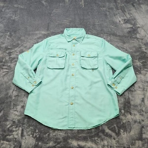Guides Choice Shirt Mens Large green Tab Sleeve Vented Pockets Fishing Outdoor - Picture 1 of 12