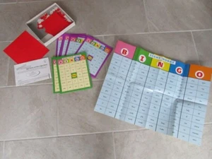 Juego de palabras a la vista de bingo para aula 36 cartas, marcadores, gráfico e instrucciones - Imagen 1 de 6