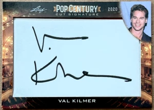 2020 LEAF POP CENTURY CUT SIGNATURE VAL KILMER SIGNED AUTHENTIC AUTO/AUTOGRAPH - Bild 1 von 2