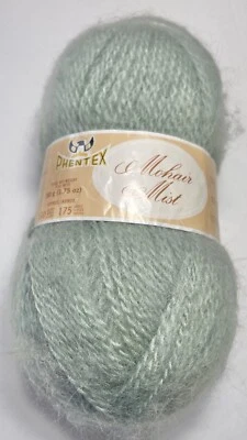 PHENTEX - MOHAIR MIST YARN. 1pk. WATERGREEN. I Combine Shipping. READ DETAILS. - Image 1 of 3