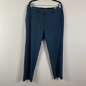 Quince Ultra Stretch 24/7 Smart Chino Men's Sz 36x30 Ocean Blue - Picture 1 of 14