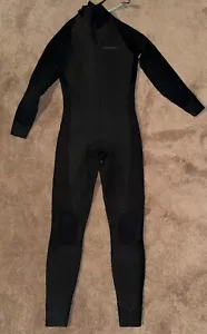 Patagonia R R1 Orange Logo Men Size Medium Tall Full Wetsuit Surfing Black - Picture 1 of 2