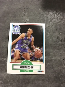Pooh Richardson Timberwolves 1990-91 Fleer #116 - Bild 1 von 2