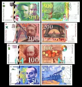 50 - 500 Fr. - Edition 1993 - 2000 - Reproduction - 01 - Picture 1 of 7