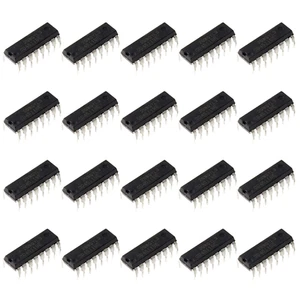 20 Stück CD4511BE CD4511 4511 CMOS Bcd-zu-7-Segment Verriegelung Decoder Treiber IC, DIP-16 - Bild 1 von 12