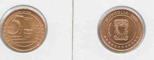 Mongolia 2005 probe-pattern-essai - 5 eurocent - Wapenschild - Picture 1 of 1