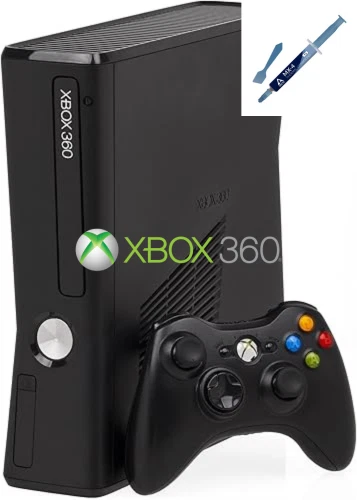 Console Xbox 360 slim Microsoft 500GB  + new thermal paste + - Immagine 1 di 1