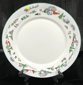 Lenox Sleighride Bone China Weihnachten Essteller 10,75" - Bild 1 von 7