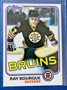 1981-82 Topps Ice Hockey Ray Bourque #5 - Picture 1 of 2