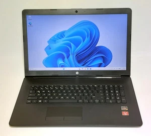 HP Laptop 17,3 Zoll AMD Ryzen 7 Radeon Grafik 8GB DDR4 1128GB Win 11 DVD - Bild 1 von 11