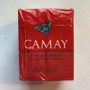 Paquete de 2 jabones Camay Classic Pink Bar 1990 vintage 4,5 oz cada paquete sellado raro - Imagen 1 de 10