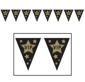 Beistle VIP Pennant Banner - Party Supply Decoration for Awards Night - Picture 1 of 1
