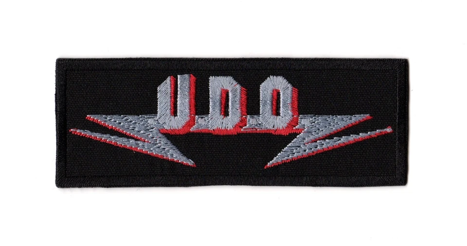 UDO Patch | U.D.O. Dirkschneider German Heavy Metal Music Band Logo Accept - Image 1 of 1