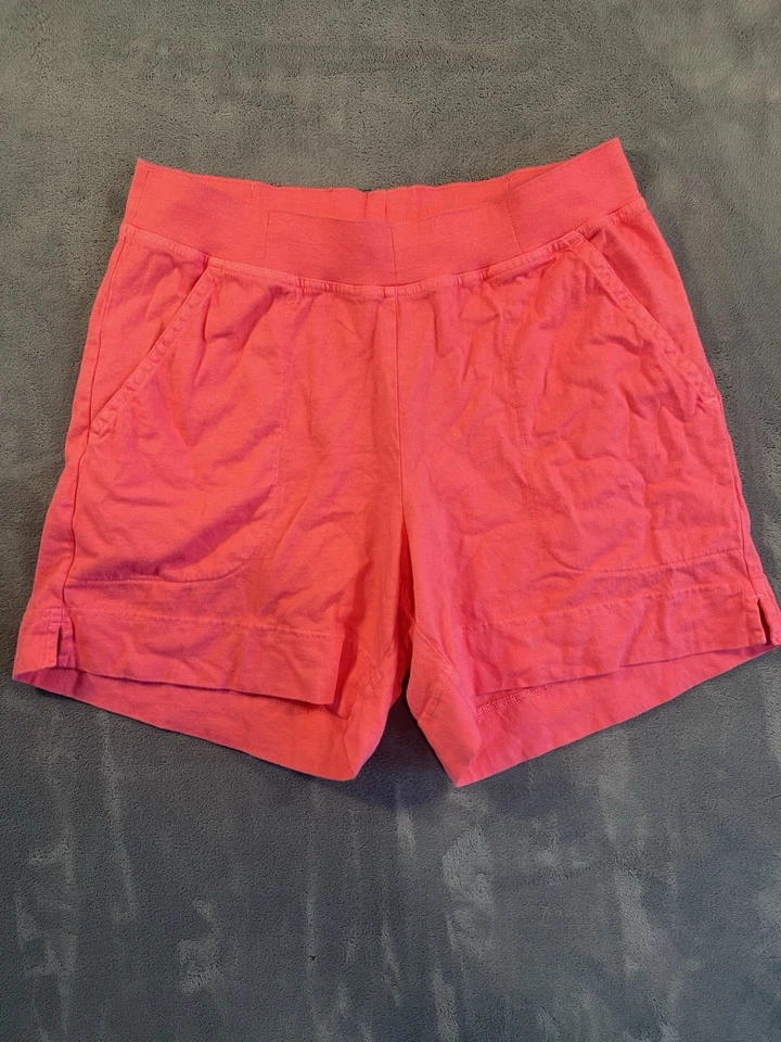 Fresh Produce Shorts Women's 16S* Pink SM Athletic 100% Cotton Made in USA - Image 1 of 4