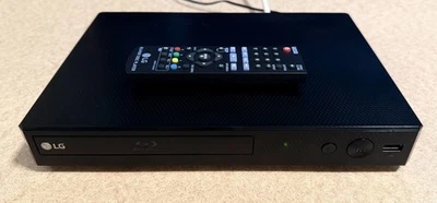 Reproductor de DVD LG BPM25 Blu-ray con control remoto y cable de alimentación línea azul BPM-25 Bluray ¡Bueno! Foto 1 de 4