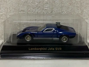 Kyosho 1/64 Lamborghini Jota SVR azul plata - Imagen 1 de 5