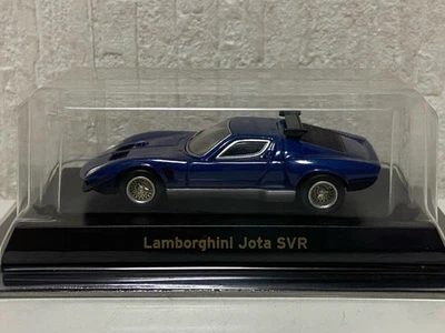 Kyosho 1/64 Lamborghini Jota SVR azul plata - Imagen 1 de 4