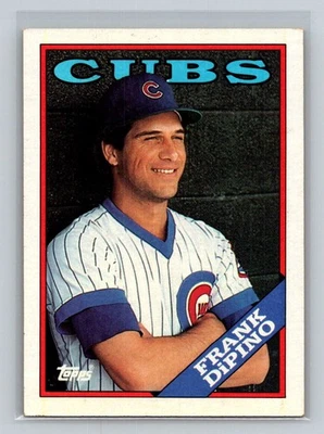 1988 Topps #211 Frank DiPino Chicago Cubs Baseball Card - Image 1 of 2