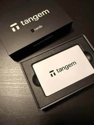 Tangem Wallet 2.0 - Secure Crypto Wallet 2 Card Set White Bitcoin Btc - Bild 1 von 2