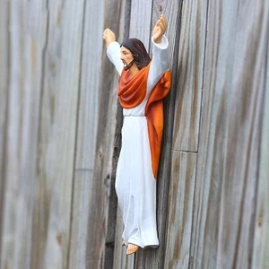  Estatua de Jesús Adorno Colgante Estatua de Jesús Iglesia Decoración Religiosa - Imagen 1 de 12