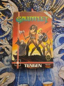 Gauntlet &ndash; NES CIB (Tengen) &ndash; Very Good Condition