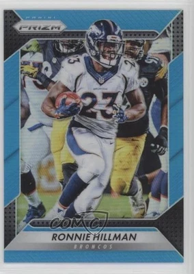 2016 Panini Prizm Light Blue Prizm /199 Ronnie Hillman #124 - Image 1 of 2