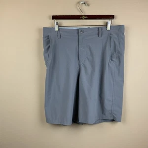 Free Fly Performance Shorts Mens 36 X 9 Gray Lightweight Polyester Spandex - Picture 1 of 11