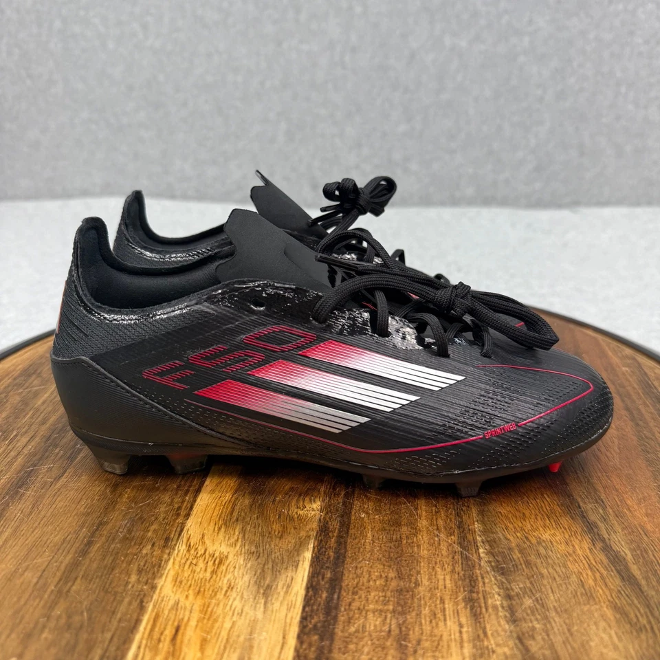 Botines de fútbol Adidas juveniles talla 3 negro rojo F50 ELITE FG IE1304 Foto 1 de 4