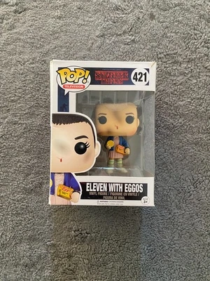 Funko POP! Stranger Things:Eleven con Eggo Figura Vinilo - Imagen 1 de 2