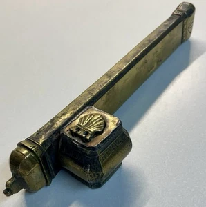 Antique Traveling Scribe Case Portable Inkwell Quill Pen Holder Persian Inkpot - Picture 1 of 6