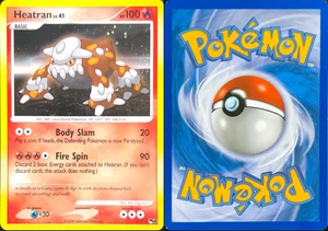 Heatran 1/17 Pop Series 8 Holo Rare - Picture 1 of 1