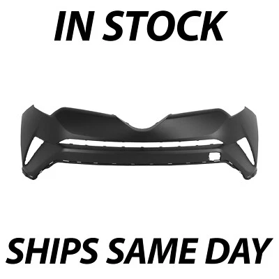 NEW Primered - Front Upper Bumper Cover Fascia for 2018 2019 Toyota C-HR CHR - Image 1 of 4