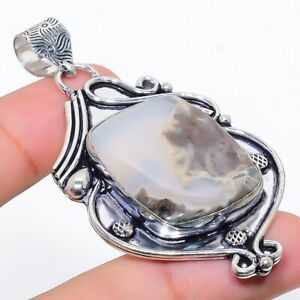 Boulder Opal Gemstone Handmade 925 Silver Jewelry Pendant For Anniversary Gift